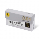 Презервативы Sagami Original 0.02 L-size увеличенного размера - 5 шт. - Sagami - купить с доставкой в Королеве