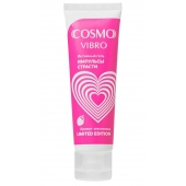 Возбуждающий гель на водно-силиконовой основе Cosmo Vibro с ароматом земляники - 50 гр. - Биоритм - купить с доставкой в Королеве