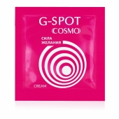 Стимулирующий интимный крем для женщин Cosmo G-spot - 2 гр. - Биоритм - купить с доставкой в Королеве