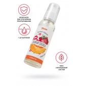 Съедобная гель-смазка Yovee «Двойной соблазн» с Д-пантенолом и вкусом клубники и дыни - 100 мл. - ToyFa - купить с доставкой в Королеве