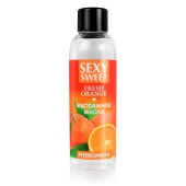 Массажное масло Sexy Sweet Fresh Orange с ароматом апельсина и феромонами - 75 мл. - Биоритм - купить с доставкой в Королеве