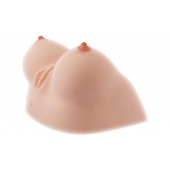 Полуторс Juliana Breast в виде груди с вибровагиной - KOKOS - в Королеве купить с доставкой
