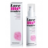Съедобное согревающее массажное масло Love Me Tender Cotton Candy с ароматом сладкой ваты - 100 мл. - Love to Love - купить с доставкой в Королеве