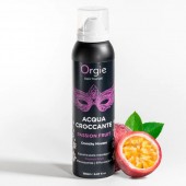 Хрустящая пенка для массажа Acqua Croccante Passion Fruit - 150 мл. - ORGIE - купить с доставкой в Королеве
