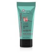 Съедобный интимный гель Orgie Lube Tube Cocktail Strawberry Mojito - 50 мл. - ORGIE - купить с доставкой в Королеве
