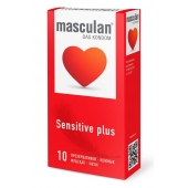 Презервативы Masculan Sensitive plus - 10 шт. - Masculan - купить с доставкой в Королеве