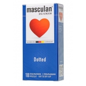 Презервативы с пупырышками Masculan Dotted - 10 шт. - Masculan - купить с доставкой в Королеве