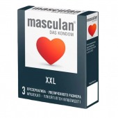 Презервативы увеличенного размера Masculan XXL - 3 шт. - Masculan - купить с доставкой в Королеве