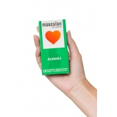 Презервативы анатомической формы Masculan Anatomic - 10 шт. - Masculan - купить с доставкой в Королеве