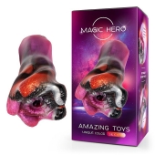 Разноцветный фантазийный мастурбатор - Bior toys - в Королеве купить с доставкой