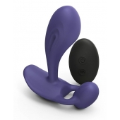 Темно-синий вибромассажер Witty P G Vibrator with Remote Control - Love to Love - в Королеве купить с доставкой