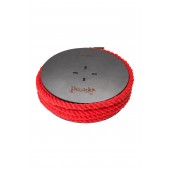 Красная веревка для шибари на катушке - 10 м. - Pecado - купить с доставкой в Королеве