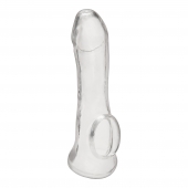 Прозрачная насадка на пенис Transparent Penis Enhancing Sleeve Extension - 15,9 см. - BlueLine - в Королеве купить с доставкой