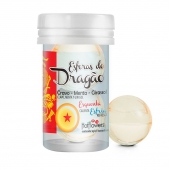 Интимный гель Esferas do Dragao Hot Ball с охлаждающе-разогревающим эффектом (2 шарика по 3 гр.) - HotFlowers - купить с доставкой в Королеве