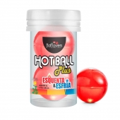 Лубрикант на масляной основе Hot Ball Plus с охлаждающе-разогревающим эффектом (2 шарика по 3 гр.) - HotFlowers - купить с доставкой в Королеве
