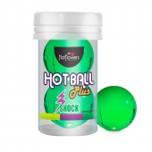 Лубрикант на силиконовой основе Hot Ball Plus с покалывающим эффектом (2 шарика по 3 гр.) - HotFlowers - купить с доставкой в Королеве