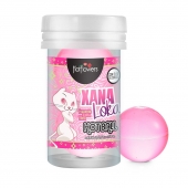 Лубрикант на силиконовой основе с эффектом вибрации Xana Loka Hot Ball (2 шарика по 3 гр.) - HotFlowers - купить с доставкой в Королеве