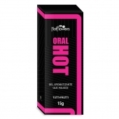 Гель для оральных ласк Oral Hot с согревающим эффектом - 15 гр. - HotFlowers - купить с доставкой в Королеве