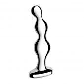 Стальной анальный фаллоимитатор для простаты Stainless Steel Anal Beads - 13 см. - b-Vibe - в Королеве купить с доставкой