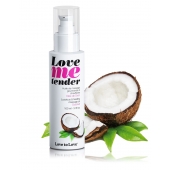 Съедобное согревающее массажное масло Love Me Tender Cocos с ароматом кокоса - 100 мл. - Love to Love - купить с доставкой в Королеве