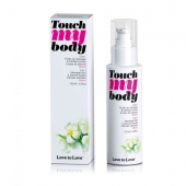 Силиконовый лубрикант 2-в-1 Touch My Body с ароматом моной - 100 мл. - Love to Love - купить с доставкой в Королеве