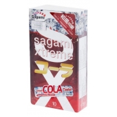 Ароматизированные презервативы Sagami Xtreme COLA - 10 шт. - Sagami - купить с доставкой в Королеве