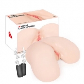 Мастурбатор-полуторс с двойным слоем материала и вибрацией Maria Onahole Real Vagina - KOKOS - в Королеве купить с доставкой
