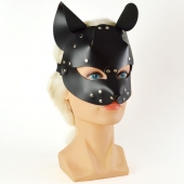 Черная кржаная маска Pussy - Sitabella - купить с доставкой в Королеве