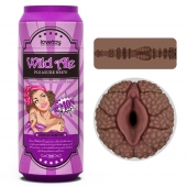 Коричневый мастурбатор-вагина Pleasure Brew Masturbator-Wild Ale в банке - Lovetoy - в Королеве купить с доставкой