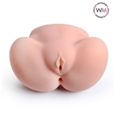 Реалистичный мастурбатор с двумя функциональными отверстиями - Erowoman-Eroman - в Королеве купить с доставкой