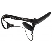 Женский страпон с вагинальной пробкой - 15 см. - Orion - купить с доставкой в Королеве