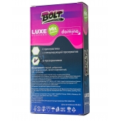Набор презервативов Bolt Condoms - Luxe - купить с доставкой в Королеве
