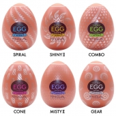 Набор из 6 мастурбаторов-яиц Tenga Egg Variety Pack V - Tenga - в Королеве купить с доставкой