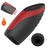 Черно-красный вибромастурбатор King Arthur - S-HANDE - в Королеве купить с доставкой