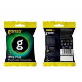 Ультратонкие презервативы Ganzo Ultra thin в мягкой упаковке - 3 шт. - Ganzo - купить с доставкой в Королеве