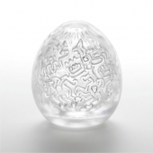 Мастурбатор-яйцо Keith Haring EGG PARTY - Tenga - в Королеве купить с доставкой