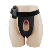 Полый вибрострапон на регулируемых трусиках Draven - 17,5 см. - Baile - купить с доставкой в Королеве