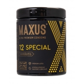 Презервативы с точками и рёбрами MAXUS Special - 12 шт. - Maxus - купить с доставкой в Королеве