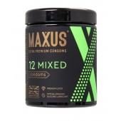 Презервативы MAXUS Mixed - 12 шт. - Maxus - купить с доставкой в Королеве