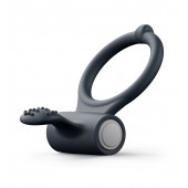 Черное эрекционное кольцо Power Clit - Dorcel - в Королеве купить с доставкой