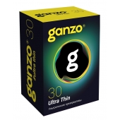 Супертонкие презервативы Ganzo Ultra thin - 30 шт. - Ganzo - купить с доставкой в Королеве