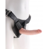 Страпон на виниловых трусиках Strap-on Harness Cock - 17,8 см. - Pipedream - купить с доставкой в Королеве