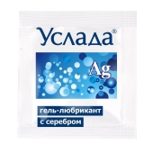 Гель-лубрикант «Услада с серебром» - 3 гр. - Биоритм - купить с доставкой в Королеве