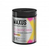 Цветные ароматизированные презервативы MAXUS Exotic Mix - 15 шт. - Maxus - купить с доставкой в Королеве
