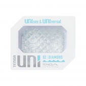 Прозрачный мастурбатор-стимулятор Tenga Uni Diamond - Tenga - в Королеве купить с доставкой