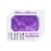 Фиолетовый мастурбатор-стимулятор Tenga Uni Amethyst - Tenga - в Королеве купить с доставкой