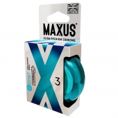 Презервативы Maxus G spot с двойной спиралью - 3 шт. - Maxus - купить с доставкой в Королеве