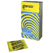 Классические презервативы с обильной смазкой Ganzo Classic - 12 шт. - Ganzo - купить с доставкой в Королеве