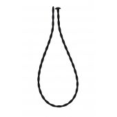 Черный уретральный массажер Glide Small - 30 см. - Lola Games - купить с доставкой в Королеве