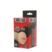 Нежный мастурбатор-ротик REALSTUFF 5INCH MASTURBATOR BJ - Dream Toys - в Королеве купить с доставкой